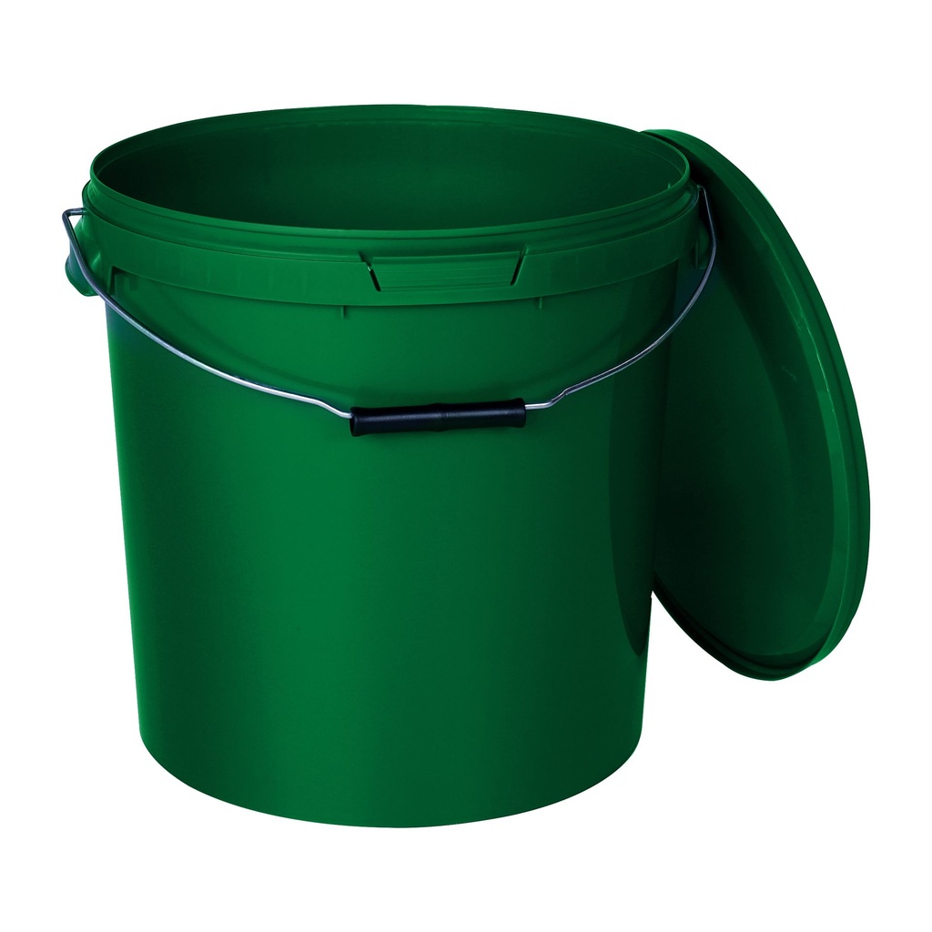 BenBow Green Bucket 20L (E20GR), with food lid