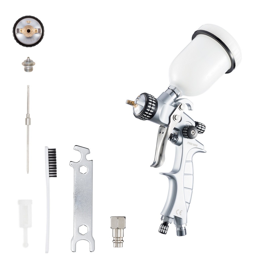 BenBow PK60 Mini - Paint spray gun, nozzle 0.8mm HVLP