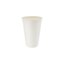 BenBow Disposable White Cups Made from Sugar Cane 400 ml