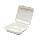 BenBow Disposable Menu Box Type 3-Compartment Made from Sugar Cane