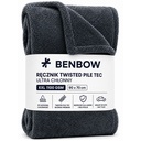 BENBOW 631 Mikrofaser Auto Trockentuch 90x70 cm 1100 GSM – Twisted Pile, Extrem Saugstark, Lackschonend