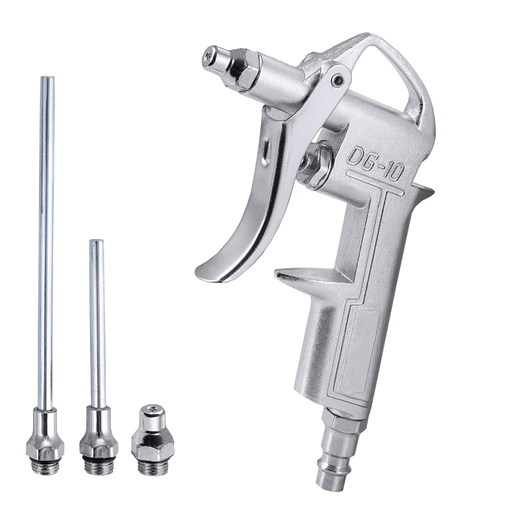 [000041] BenBow Classic Pneumatic Pistol with 2 Nozzles - pneumatic gun for quick drying and blowing - quick connector - compressed air accessories