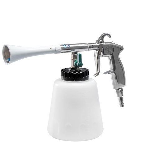 [000101] BenBow Air Cleaning Gun PRO Blue Storm - very durable and sturdy - for precise, touchless cleaning: of passenger cars, trucks, buses, upholstery - also for blowing out.