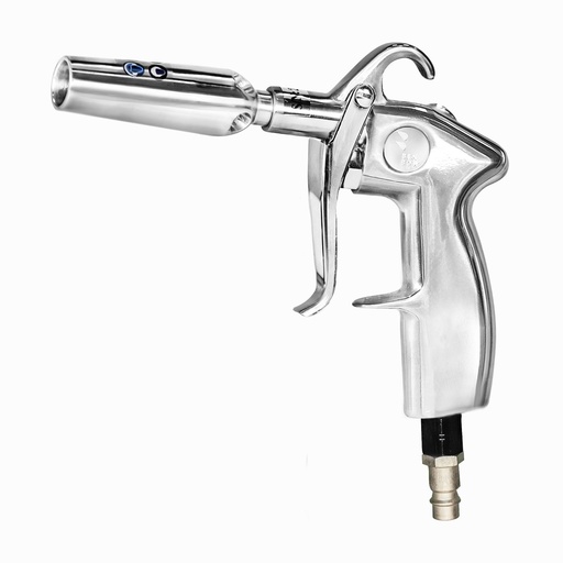 [000109] BenBow Air Blow Gun with Venturi Nozzle - Black Storm - compressed air gun for quick drying and blowing - aluminum housing, compressed air connection 1/4.