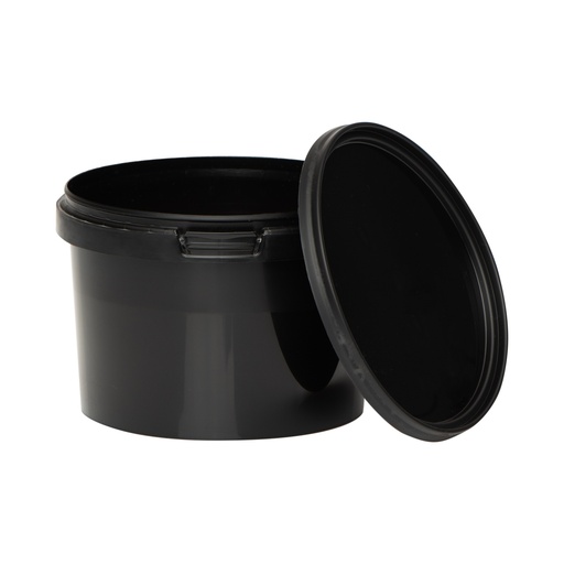 [010570] Benbow Bucket 0.5L Black E05S with food cover