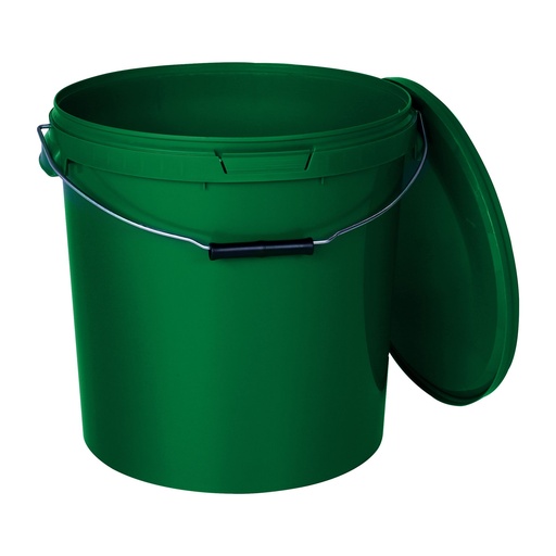 [001405] Benbow Wiaderko Zielone 20L ( E20GR ), z pokrywą na żywność