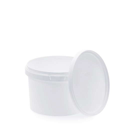 [010577] BenBow White Bucket 0.5L (E05W) with food cover